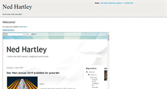 Desktop Screenshot of nedhartley.com
